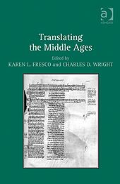 Translating the Middle Ages Cover